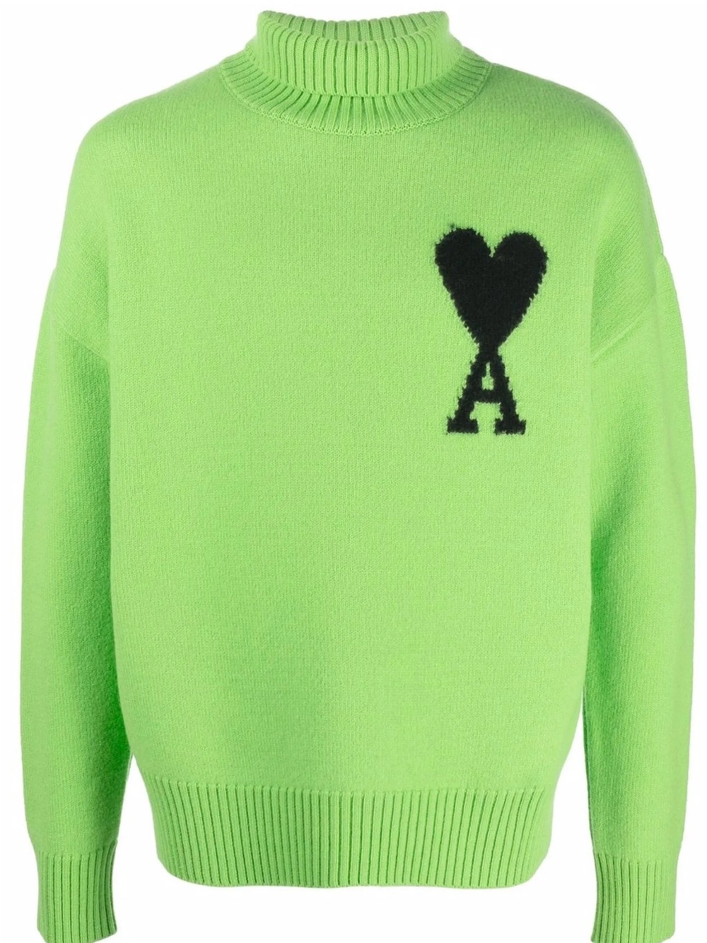 Ami Alexandre Mattiussi Ami de Coeur roll-neck jumper - UNISEX